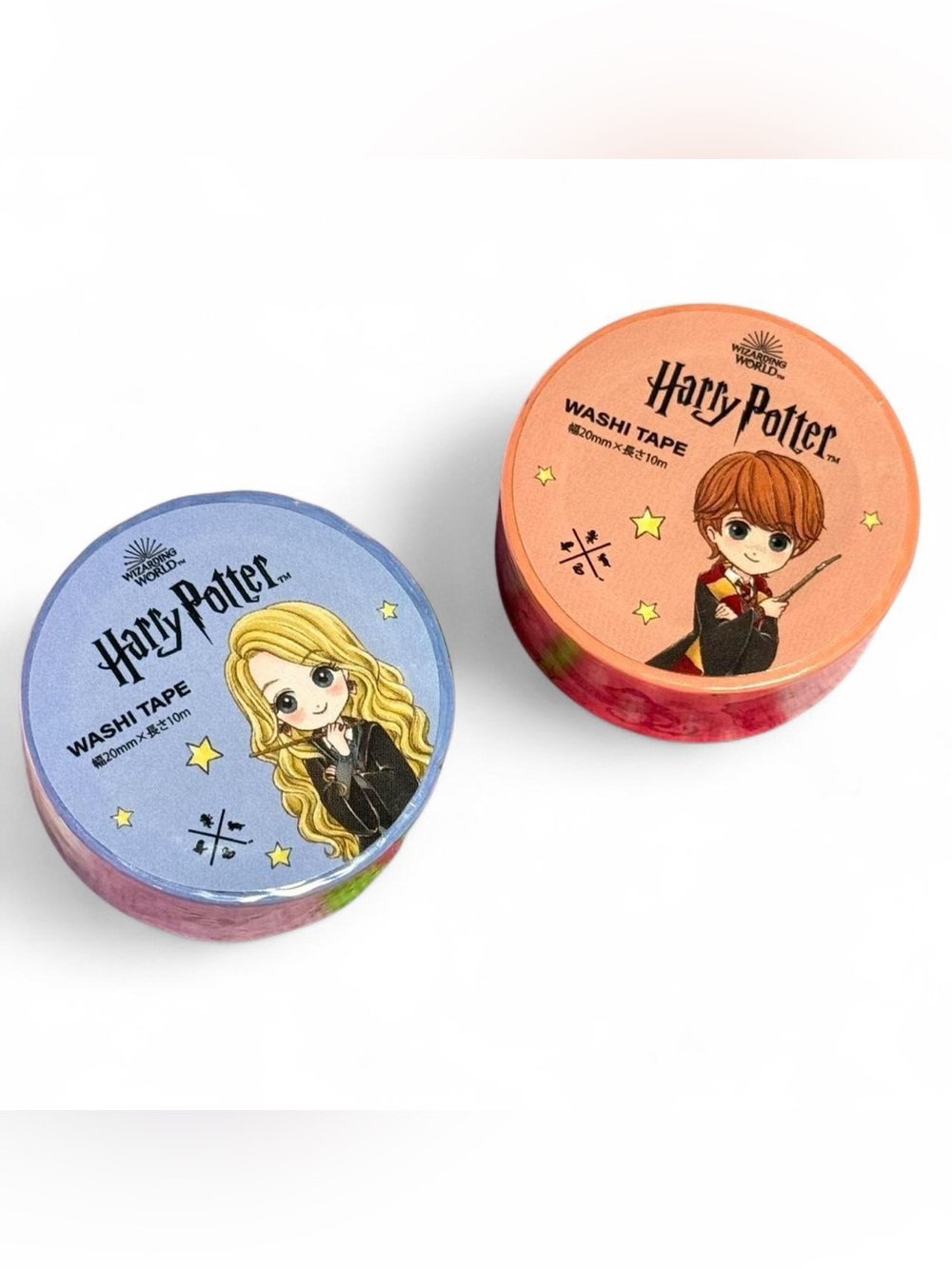 Tokyo Harry Potter Studio Tour Washi Tape Set 2 Luna Lovegood Ron Weasley Japan